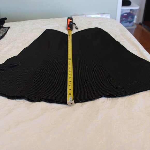 Kasper Black and white dotted two piece suit 8 petite Jacket and Midi Skirt - Picture 16 of 16